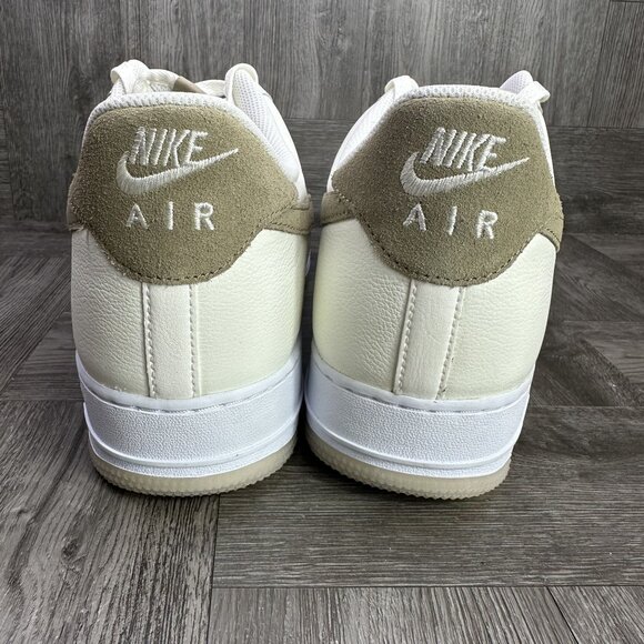 Nike Air Force 1 '07 LV8 Men's size 14 Coconut Sail Khaki Shoes FN5832-101 - Picture 6 of 8